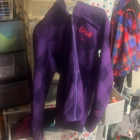 *2* Waterproof Fall / Spring sz M jackets O’Neill & Orb. Bright :) $6.99 ship - Picture 5 of 7